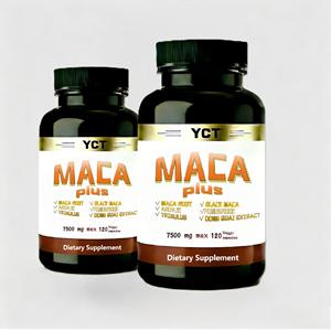 Yüksek potens 151 konsantre aşırı eğri Maca artı popo geliştirme hapları yetişkin sağlık takviyesi siyah Maca kökü ile - Product Image 2