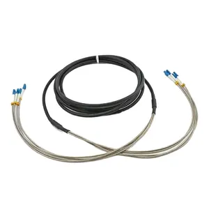 Cable óptico para exteriores, doble rama LC GYFJH 2A1a(LSZH) 7,0mm, 2 núcleos