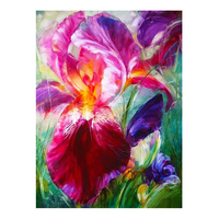 Pintura de Diamantes Ever Moment, Cuadrada y Redonda, con Brocas de Resina 5D, Mosaico de Flores, Decoración para el Hogar, Manualidades, S2F1858