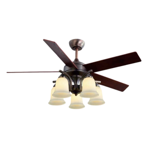 Ventilateur moderne à moteur CC avec lumière et télécommande par un fabricant chinois - Product Image 1