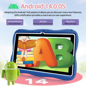 Toptan çocuklar <span class=keywords><strong>Tablet</strong></span> 7.0 "HD <span class=keywords><strong>IPS</strong></span> ekran <span class=keywords><strong>Tablet</strong></span> çocuklar için 16GB + 1TB 6800mAh uzun-Life bataryası <span class=keywords><strong>Tablet</strong></span> eğitim için - Product Image 3