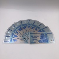 Ot-billetes de 100 trillones de dólares, billetes de plata y oro para colección
