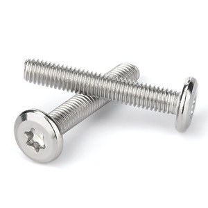High Factory Price SS304 Furniture <b>Screws</b> Bolts M5 M6 Torx Beveled Large <b>Flat</b> Head Metric SIzes Measurement System - Product Image 4