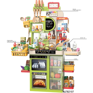 Banc d'atelier de simulation en plastique pour enfants avec lumière, musique et pulvérisation, ensemble d'outils de mécanicien, style modèle - Product Image 4