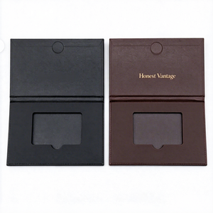 Estuche para Tarjetas con Logotipo Personalizado de Alta Calidad Honest Vantage, Caja de Papel y Cartón con Estampado en Caliente y Serigrafía para Tarjetas VIP, de Crédito, Regalo y Membresía - Product Image 2