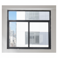 Ventana Corredera de PVC Moderna Resistente a la Intemperie con Aislamiento Térmico y Sellos de EPDM, Resistente a Lluvias Intensas y Vientos Fuertes para Uso en Exteriores