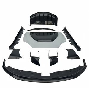 Kit carrosserie aérodynamique en fibre de carbone <span class=keywords><strong>s</strong></span>èche en forme de V <span class=keywords><strong>Tesla</strong></span> <span class=keywords><strong>Model</strong></span> <span class=keywords><strong>S</strong></span> 2022-2024 lèvre <span class=keywords><strong>avant</strong></span> jupe latérale diffuseur <span class=keywords><strong>coffre</strong></span> capot pare-chocs type V - Product Image 6