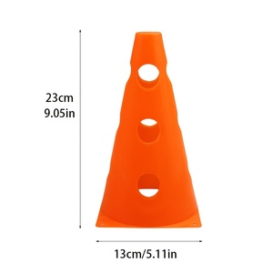 Coni da allenamento per calcio, pallacanestro, pattinaggio a rotelle, esercizi con barriere <span class=keywords><strong>e</strong></span> ostacoli - Product Image 3