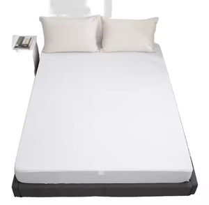 Toalla de rizo de algodón antideslizante personalizada a prueba de agua silenciosa de colchón de espuma lavable cama <span class=keywords><strong>tipo</strong></span> protector de colchón alfombrilla de cama - Product Image 4