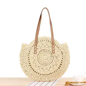 Cheap Price Hot Sale High Quality Tote Fashion Handbag Wheat Straw Paper Straw Beach Bag