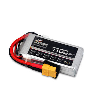 โดรนของเล่นบังคับระยะไกล1100mAh 2S 7.4V 25C แบตเตอรี่ Lipo โมเดลเครื่องบิน RC - Product Image 4