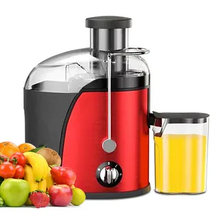 Extracteur de jus de fruits en acier inoxydable 400W Extracteur de jus centrifuge pour la maison