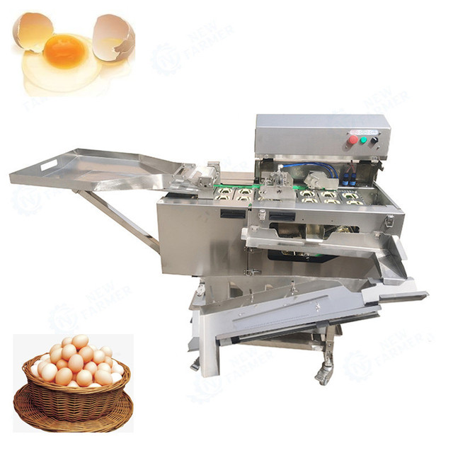Egg Shell Opening Breaking Machine/ Egg White Egg Yolk Separating Machine/ Egg Liquid Extracting Machine