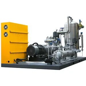 Hoge Luchtstroom Compressor Stoom Industriële Schroef Met Vloeibare Spray Systeem Vsd Voor Brouwerij Industrie