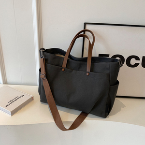 Borsa a Tracolla da Donna in Tela di Grande Capacità con Logo Personalizzato per Uso Quotidiano - Product Image 1