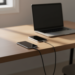 Câble de données Ugreen 1M Micro USB vers USB 2.0, charge rapide pour appareils Android, câble en PVC flexible noir avec conducteur en cuivre pur - Product Image 2