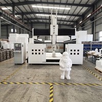 Machine CNC 5 axes de haute précision, machine de fraisage CNC 5 axes pour la gravure sur métal, bois, pierre, routeur CNC 3D