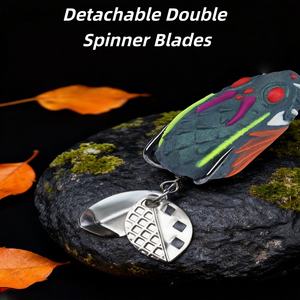 เหยื่อปลอม SNEDA รุ่นอัพเกรด แบบตะขอเดี่ยว ใบมีดคู่ รูปทรง<span class=keywords><strong>กบ</strong></span> วัสดุยางนิ่ม สำหรับ<span class=keywords><strong>ตก</strong></span><span class=keywords><strong>ปลา</strong></span>แบส แบบไม่ติดต้นไม้ - Product Image 5