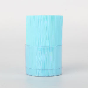 شعيرات قصيرة مجوفة صلبة مدببة من البوليستر الشعيرات الاصطناعية للفرشاة الخشبية - Product Image 5