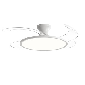 <b>Ceiling</b> <b>Fan</b> Light With Led Light Source For Living Room Bedroom Fixed Blade Invisible <b>Fan</b> Light From Zhongshan - Product Image 3