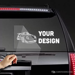 Custom Cut Vinyl Lettering Decorative <strong>Decal</strong> Car Sticker Printing Logo Glass Bottle Window Waterproof UV Transfer Stickers - Product Image 3