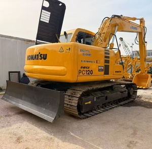 Excavatrice sur chenilles Komatsu PC120 d'occasion à faible taux de défaillance et entretien facile pour les petits travaux de terrassement et de construction - Product Image 1
