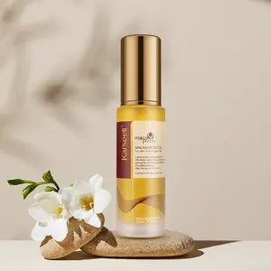 Karseell Marque privée 100% Huile marocaine bio anti-chute de cheveux Hommes Femmes Sérum de soin du cuir chevelu Traitement des cheveux Huile d'argan