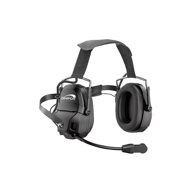 Wireless BT 5.5 Racing Monitor Earpiece, Active Noise Cancelling Headphones with MIC for Auto Race Helmet, ENC Call Noise Reduce