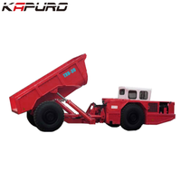 Camion benne minier souterrain TU-30 de 30 tonnes et 15 m³, 315 kW, diesel, pour le transport de roches dures dans les mines du Congo, de la Zambie et d'Afrique du Sud
