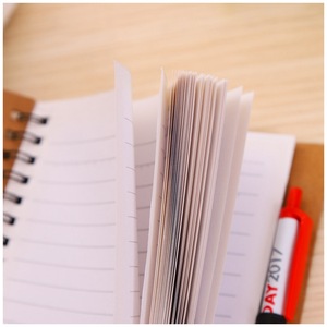Bán buôn tùy chỉnh A4/A5/A6 Kích cỡ xoắn ốc giấy kraft bìa dây ràng buộc tái chế cuộn dây máy tính xách tay với bút bi với số lượng lớn - Product Image 2