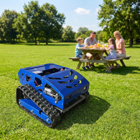 Tondeuse Robot Industrielle de Luxe 4 Temps Sans Fil Silencieuse Autopropulsée à Lame Cylindrique 1500W pour l'Entretien des Pelouses et la Santé du Gazon