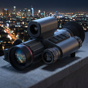 Lunette de <span class=keywords><strong>vision</strong></span> <span class=keywords><strong>nocturne</strong></span> tactique infrarouge portable d'extérieur 5x-20x 1080p haute définition avec enregistrement, portée 400m, écran AMOLED HT-70 LRF et Wi-Fi - Product Image 6