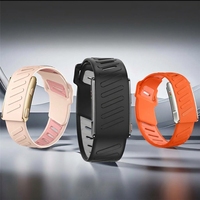 Bracelet intelligent sans écran KR96PRO, ECG, moniteur de fréquence cardiaque, de sommeil, d'oxygène dans le sang, de pression artérielle, bracelet de sport Bluetooth