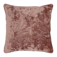 Housse de coussin décorative de luxe en microfibre à feuilles matelassées en velours super doux et brillant, fermeture éclair cachée, nouvelle vente chaude