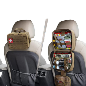 Pochette Médicale Tactique à Tirage Rapide, Sac d'Urgence EMT Étanche pour la Chasse et le Paintball avec Système MOLLE à Fermeture Éclair Détachable - Product Image 2