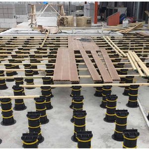 Système de piédestaux en plastique Sunsbuild, directement de l'usine, pour les sols de toits industriels d'hôtels - Carreaux durables et écologiques - Product Image 6