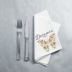 Serviette de cuisine en coton de qualité supérieure avec logo et impression personnalisés Serviette de cuisine pour la cuisine - Product Image 3