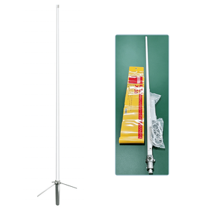 Antena de Fibra de Vidrio para Estación Base Omnidireccional de Banda Dual VHF/UHF X50 - Product Image 1