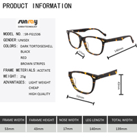 Mode Sunray à la mode unisexe de haute qualité spécialisée nouveauté Sunray décontracté femmes hommes acétate lunettes encadrées