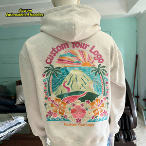 Felpe con Cappuccio Personalizzate di Alta Qualità con Vari Ricami, Campione Gratuito, Vendita all'Ingrosso, 100% Cotone, Felpe Oversize per Uomo e Donna - Product Image 2