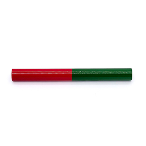 Prix de gros D10mm cylindrique rond <span class=keywords><strong>puissant</strong></span> rouge et vert Alnico <span class=keywords><strong>aimant</strong></span> permanent pour bureau tableau blanc expérience d'enseignement - Product Image 2