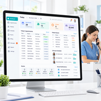 Développement d'applications de gestion clinique fiable pour iOS et Android avec enregistrement des patients et planification des rendez-vous