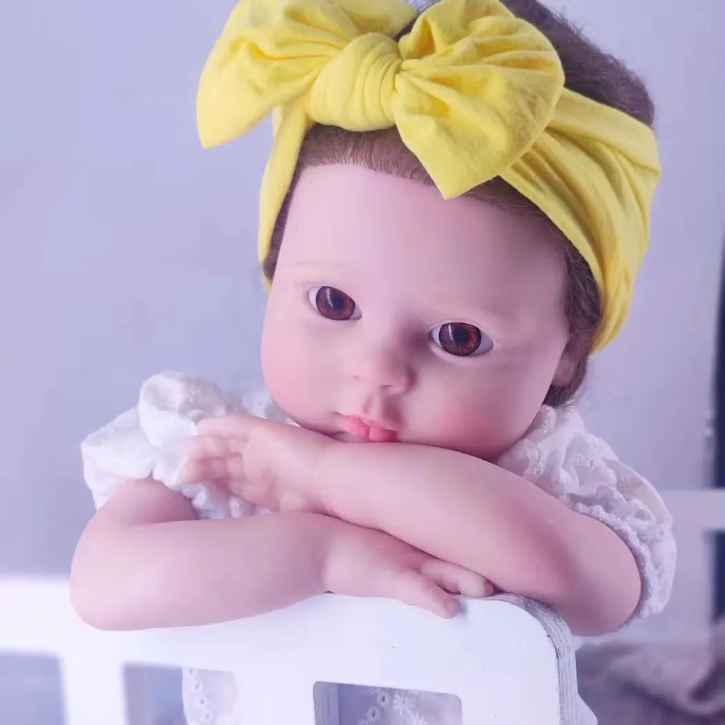 Gerçekçi Boneca De silikon Bebe gerçekçi bebek yenidoğan silikon banyo oyuncaklar gerçek hayat bebek bebek bebek