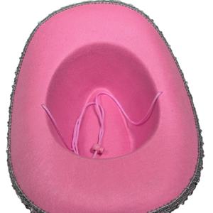 Sequin Cowgirl <strong>Hats</strong> Texan Country Bulk Western Style <strong>Hat</strong> Hen Night Fancy Dress Accessory for Women &amp; Girls - Product Image 6