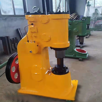 Marteau de forgeage hydraulique pneumatique C41 25kg marteau de forgeron de puissance forte Machine marteau de puissance de forge en fer forgé en métal