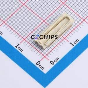 GT-B0504FSV20-50S1101 Board-to-Board & Backplane Connector SMD,P=0.5mm Connector 50P 0.5mm Vertical Mount 2 - Product Image 1