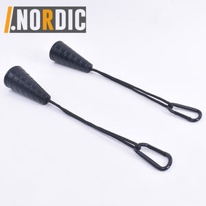 Impugnature in gomma per braccio di ferro, allenamento per appendere, manopola a forma di cono in materiale Premium - Product Image 1