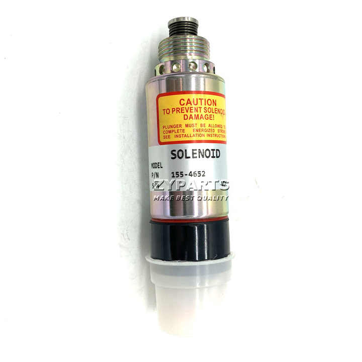 155-4652 Fuel Shut Off Solenoid 1554652 8C-3663 for Caterpillar ...