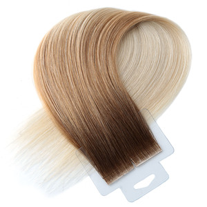 Extensions de cheveux vietnamiens super naturels à bandes adhésives PU, trame invisible, 100% cheveux humains Remy, sans trace, parfaites pour un usage quotidien - Product Image 1