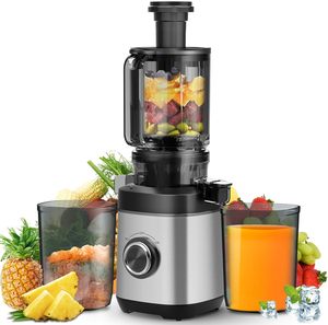 Extracteur de jus à froid à grande ouverture, compact et silencieux, pour oranges – Meilleure vente - Product Image 1